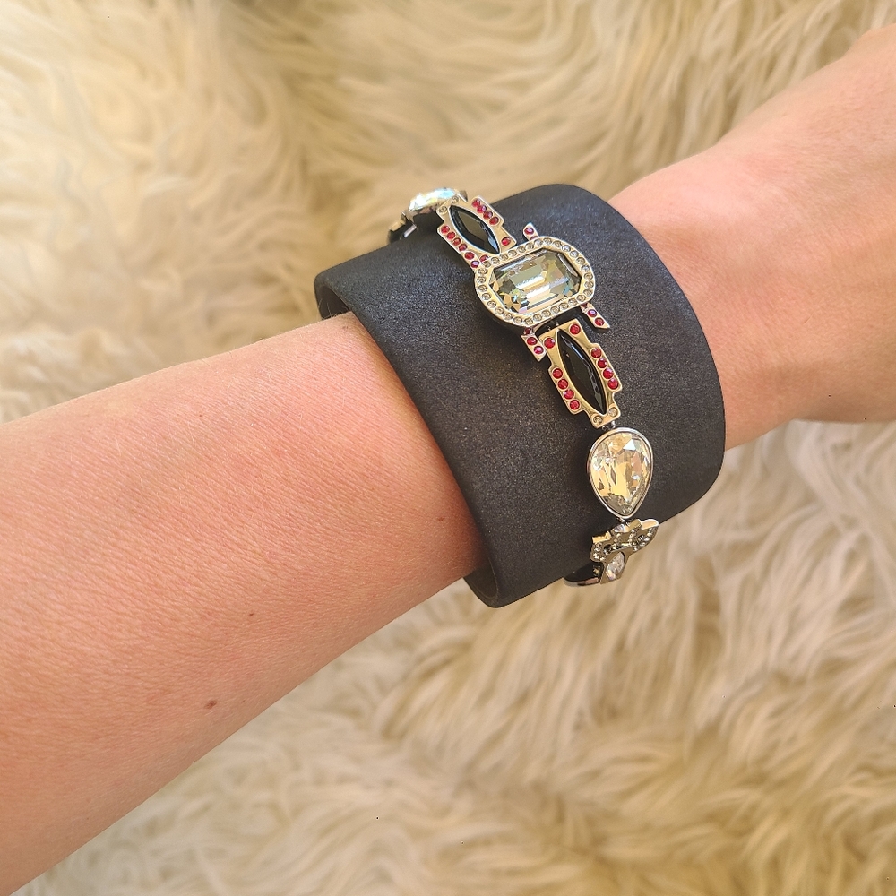Swarovski Pony Cuff Bracelet 1110335- Good Used Condition
